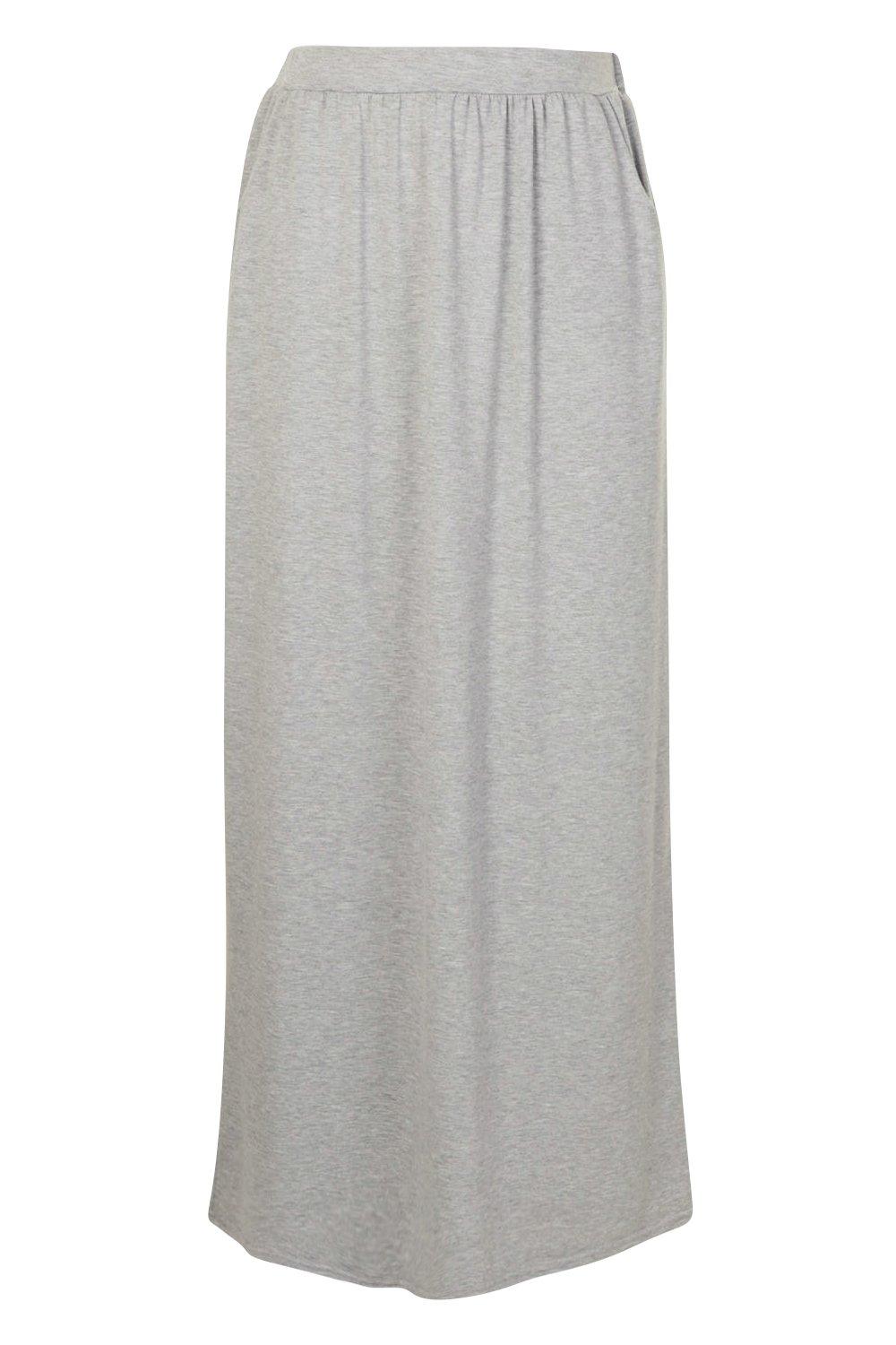 Jersey grey 2024 skirt pockets